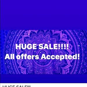 huge sale